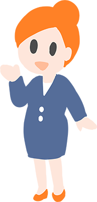 提言するイラスト